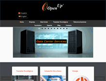 Tablet Screenshot of openup.es